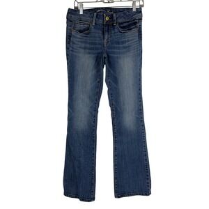 American Eagle Outfitters Original Bootcut Stretch Jeans Women Size 8 Med Wash